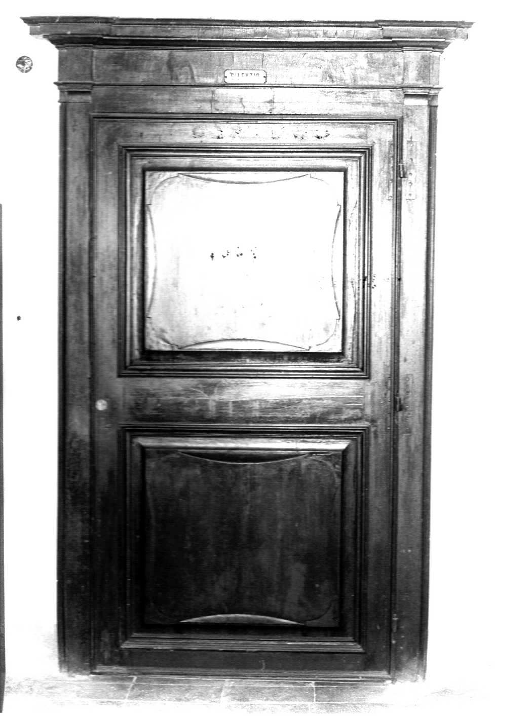 porta - bottega Italia centrale (sec. XVIII)