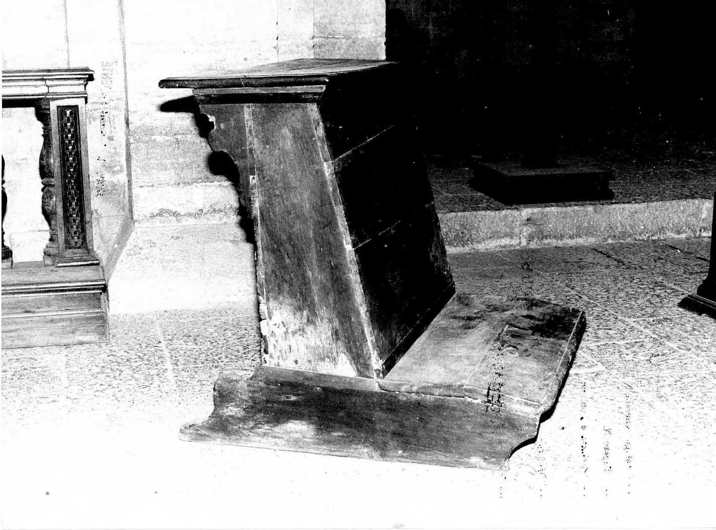 inginocchiatoio - bottega Italia centrale (sec. XIX)