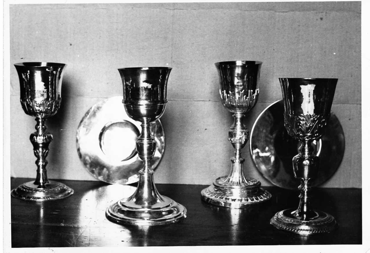 calice, elemento d'insieme - ambito umbro (sec. XVII)