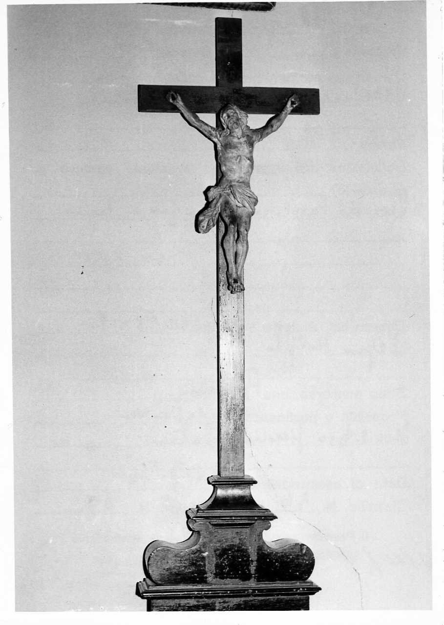 croce d'altare, opera isolata - ambito umbro (sec. XVII)