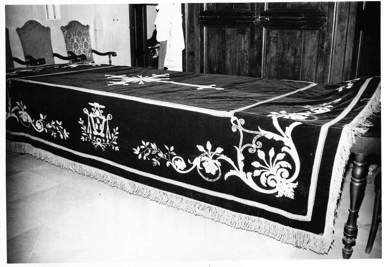 coltre funebre, opera isolata - ambito umbro (sec. XVIII)