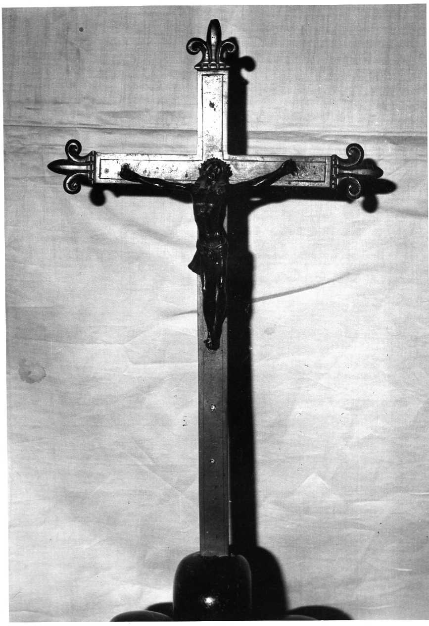 Cristo crocifisso (scultura, elemento d'insieme) - ambito umbro (sec. XVII)