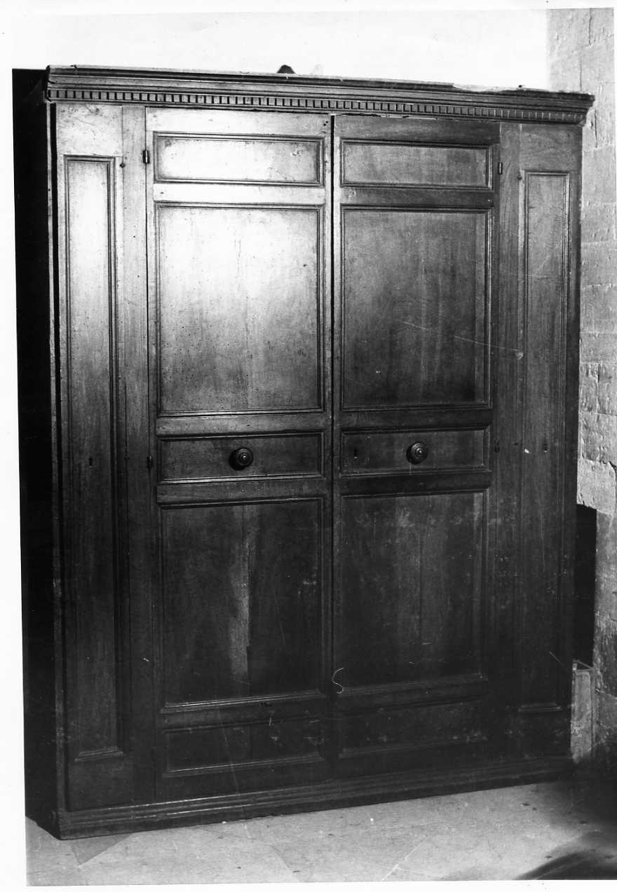 armadio, opera isolata - ambito umbro (fine sec. XVI)