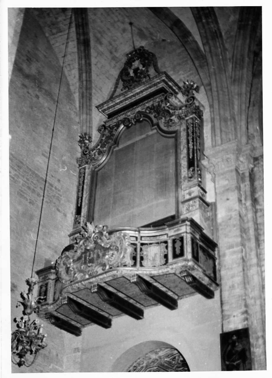 cantoria, elemento d'insieme - ambito umbro (seconda metà sec. XIX)