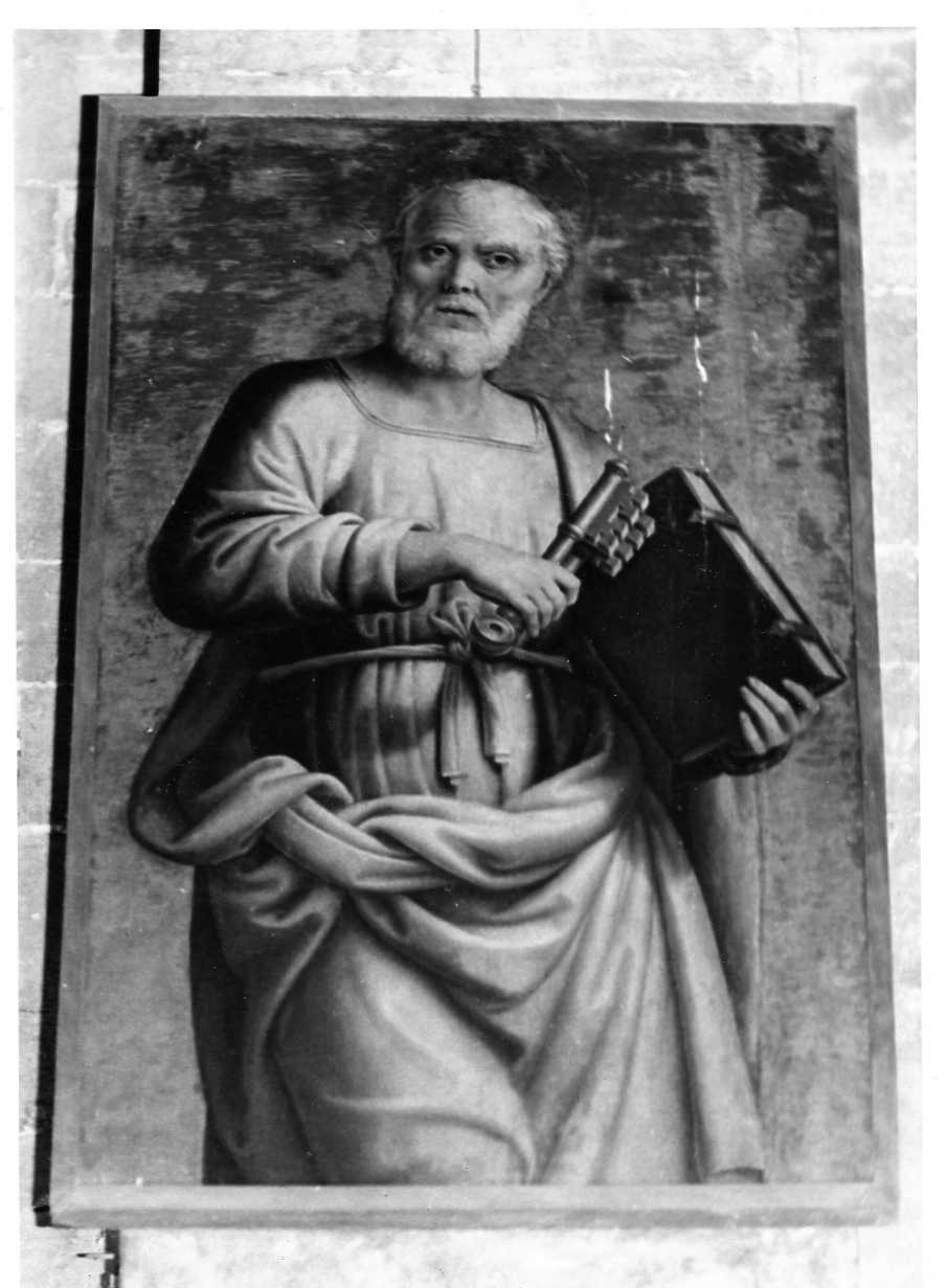 San Pietro (dipinto, opera isolata) di Giovanni di Pietro detto Spagna (prima metà sec. XVI)