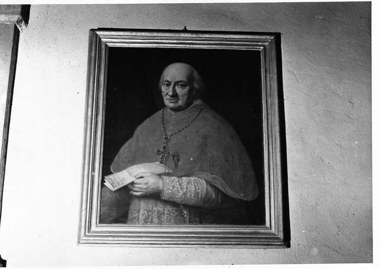 ritratto di ecclesiastico (dipinto, opera isolata) - ambito umbro (ultimo quarto sec. XVIII)