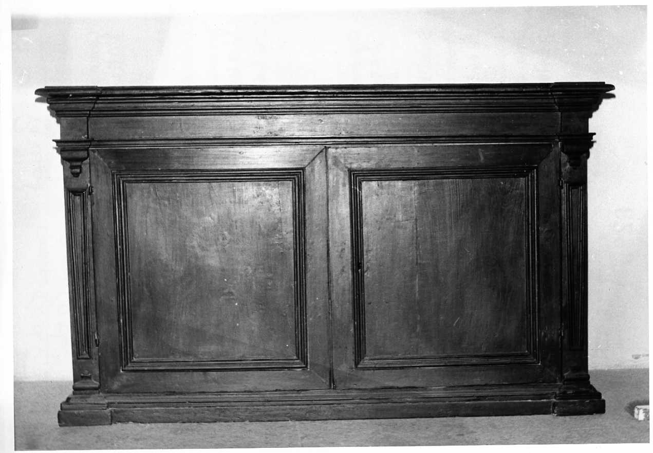 cassettone - a ribalta, opera isolata - ambito umbro (sec. XVI)