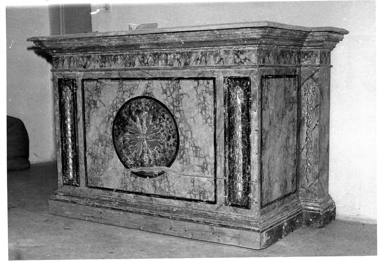 cassettone, opera isolata - ambito umbro (sec. XVII)