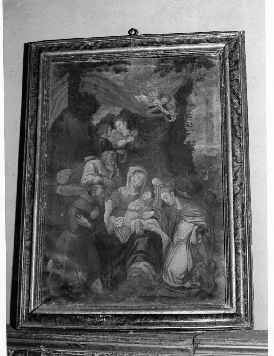 Madonna con Bambino e Santi (dipinto, opera isolata) - ambito umbro (sec. XVII)