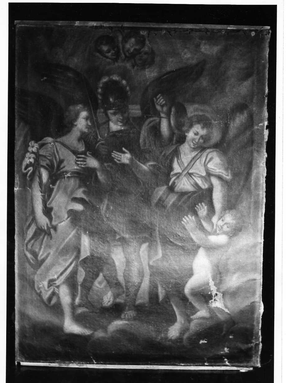 San Michele Arcangelo (dipinto, opera isolata) - ambito umbro (sec. XVII)