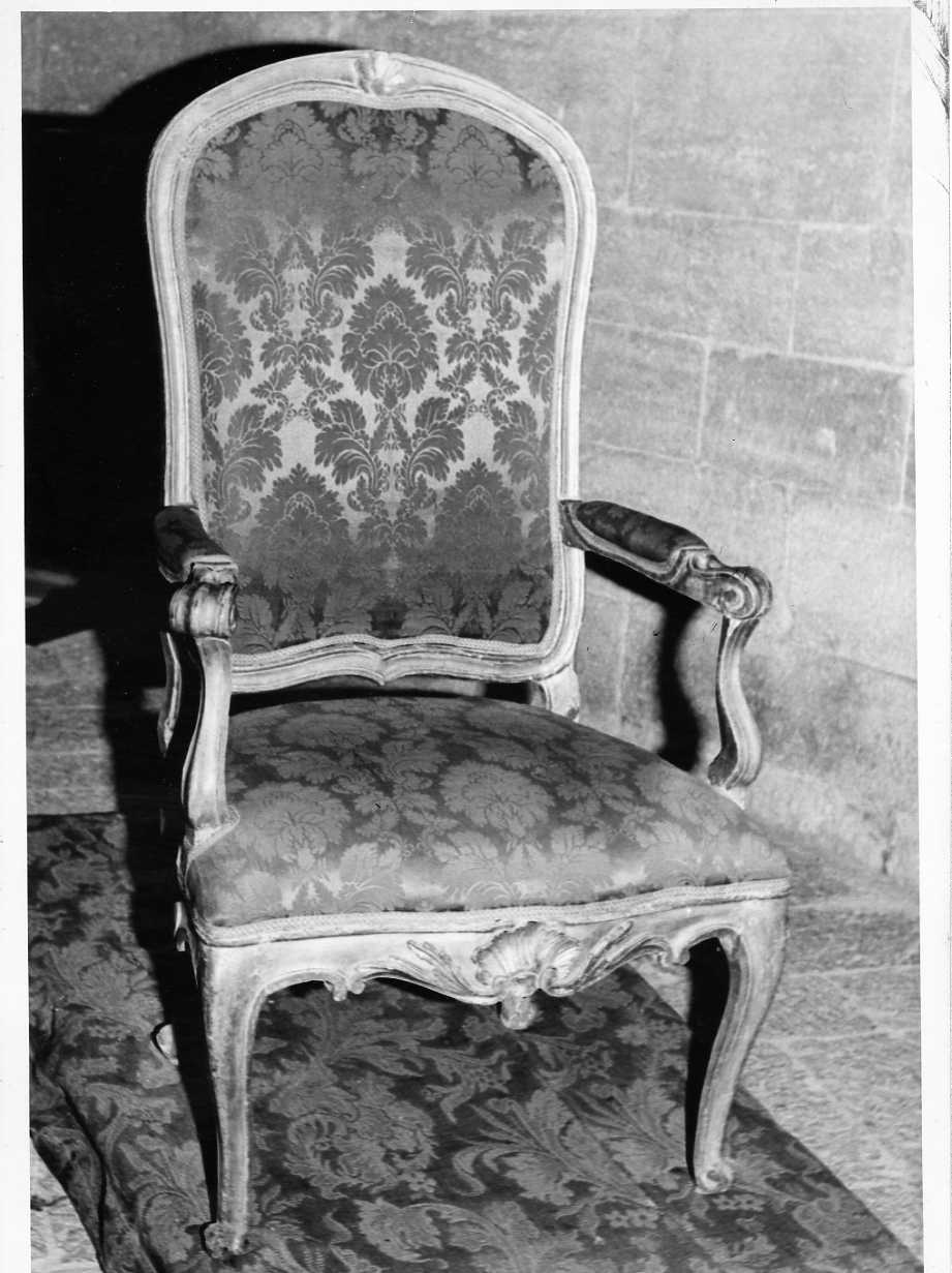 poltrona, opera isolata - ambito umbro (sec. XVIII)