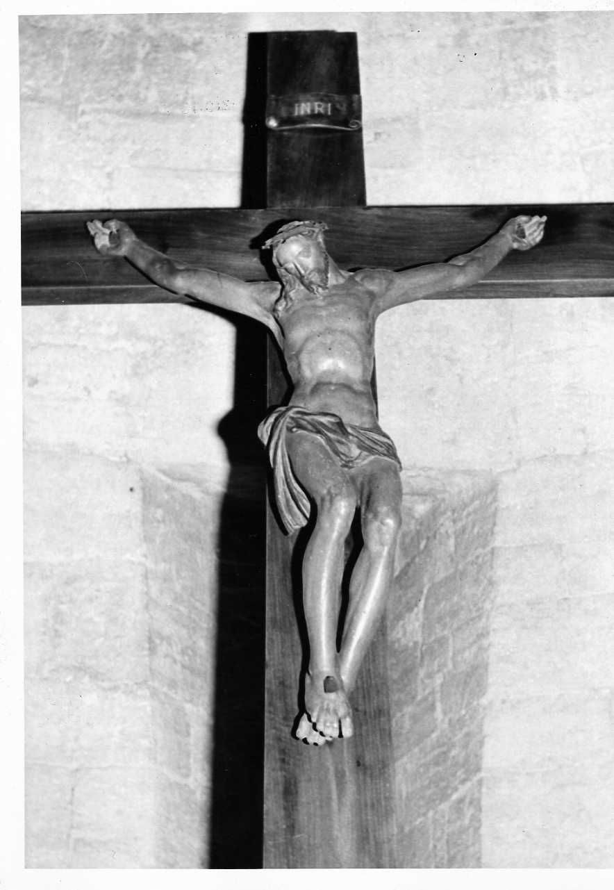 Cristo crocifisso (scultura, opera isolata) - ambito umbro (sec. XVI)