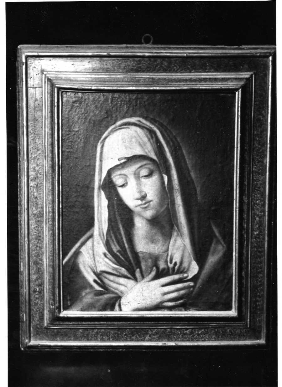 vergine (dipinto, opera isolata) - ambito umbro (prima metà sec. XVII)