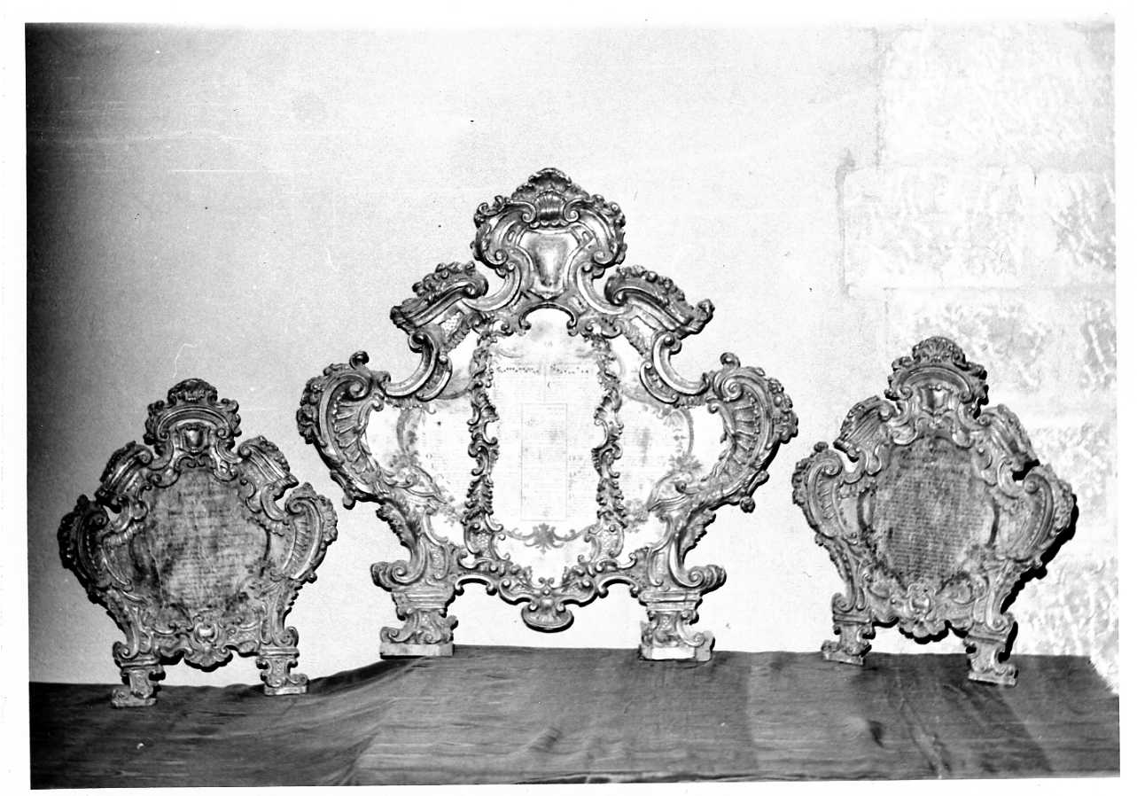 cartagloria, elemento d'insieme - ambito umbro (sec. XVIII)