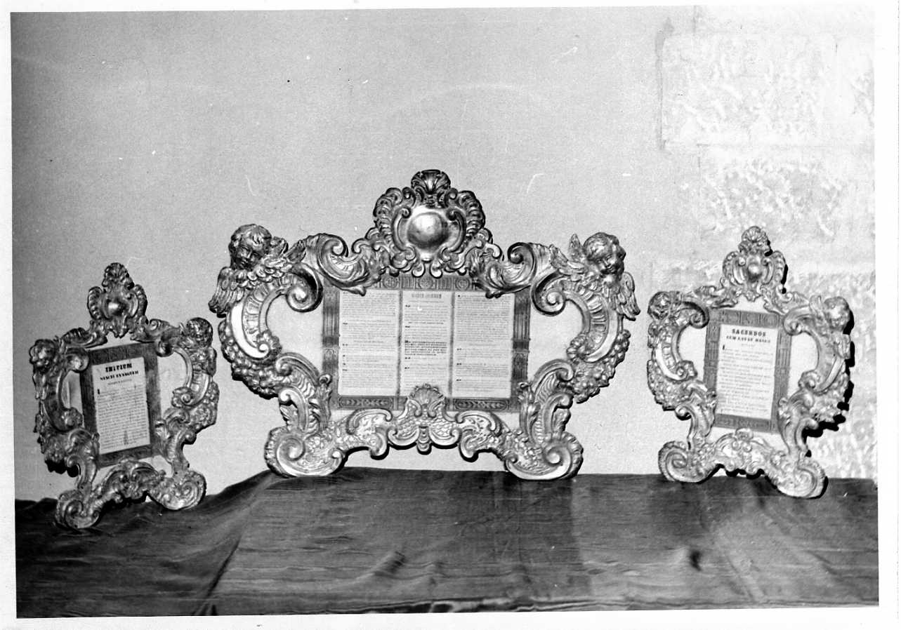 cartagloria, elemento d'insieme - ambito umbro (sec. XVIII)