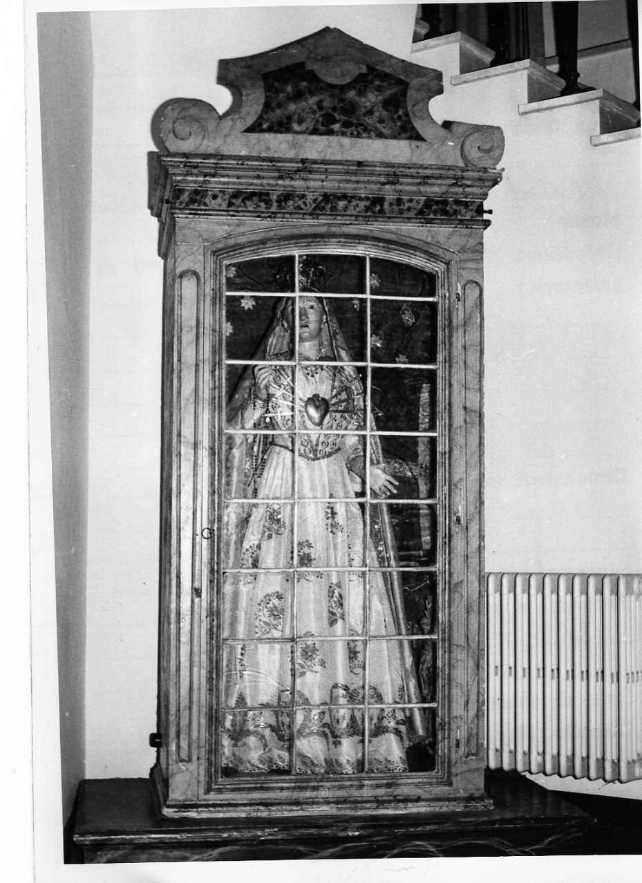 vetrina, opera isolata - ambito umbro (sec. XVIII)