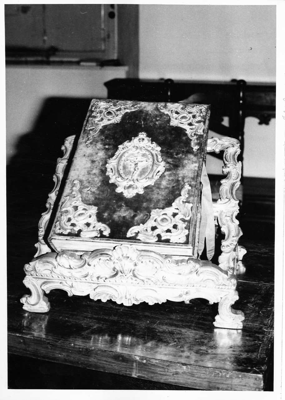 messale cantato, elemento d'insieme - ambito umbro (sec. XVIII)