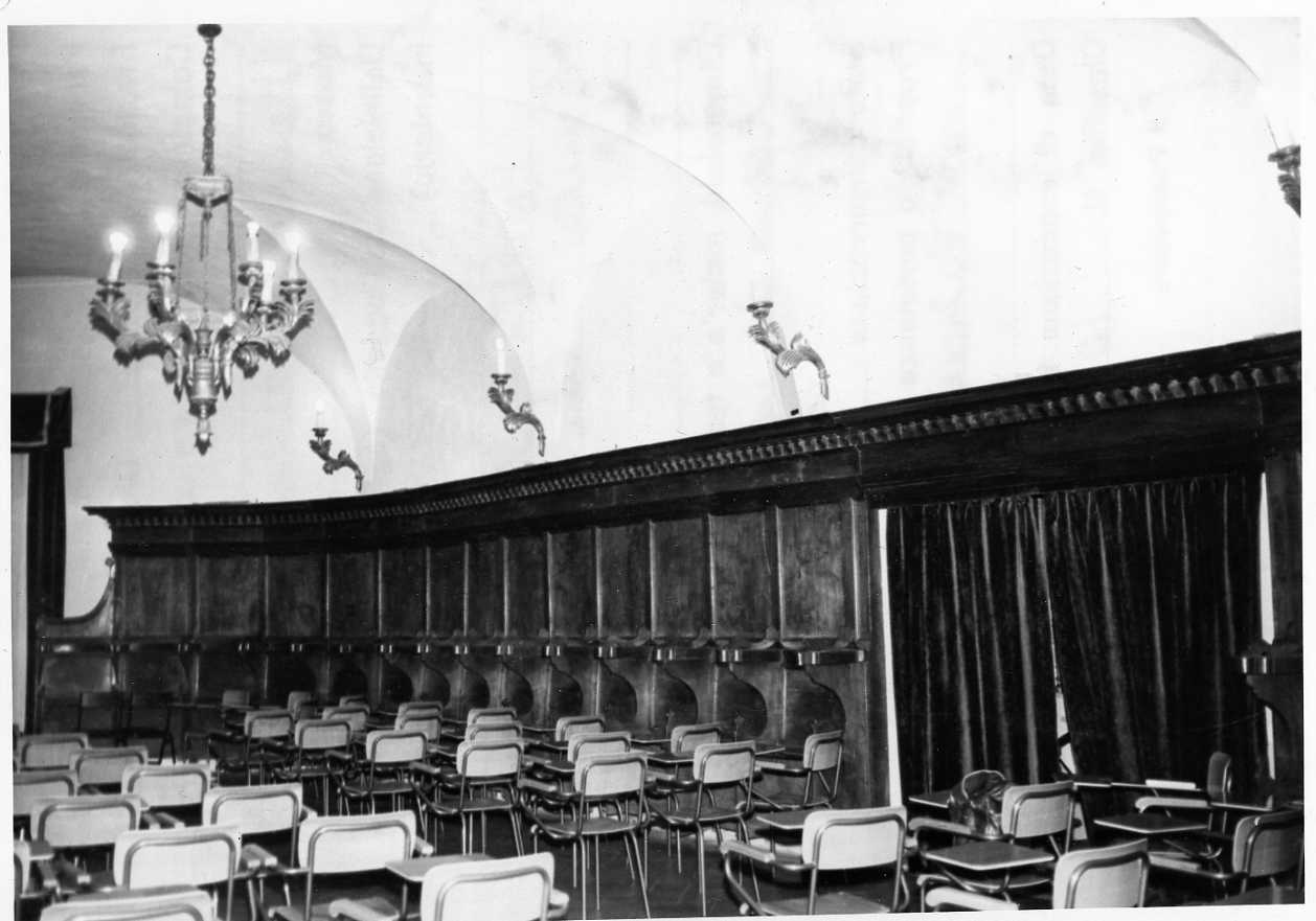 cantoria, elemento d'insieme - bottega umbra (sec. XVIII)