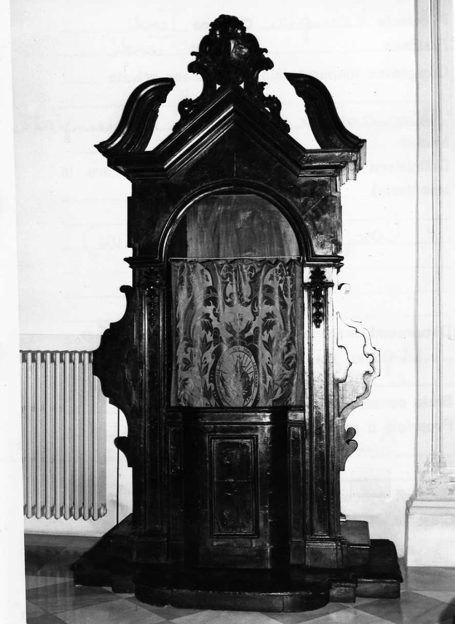 confessionale, opera isolata - bottega umbra (sec. XVII)