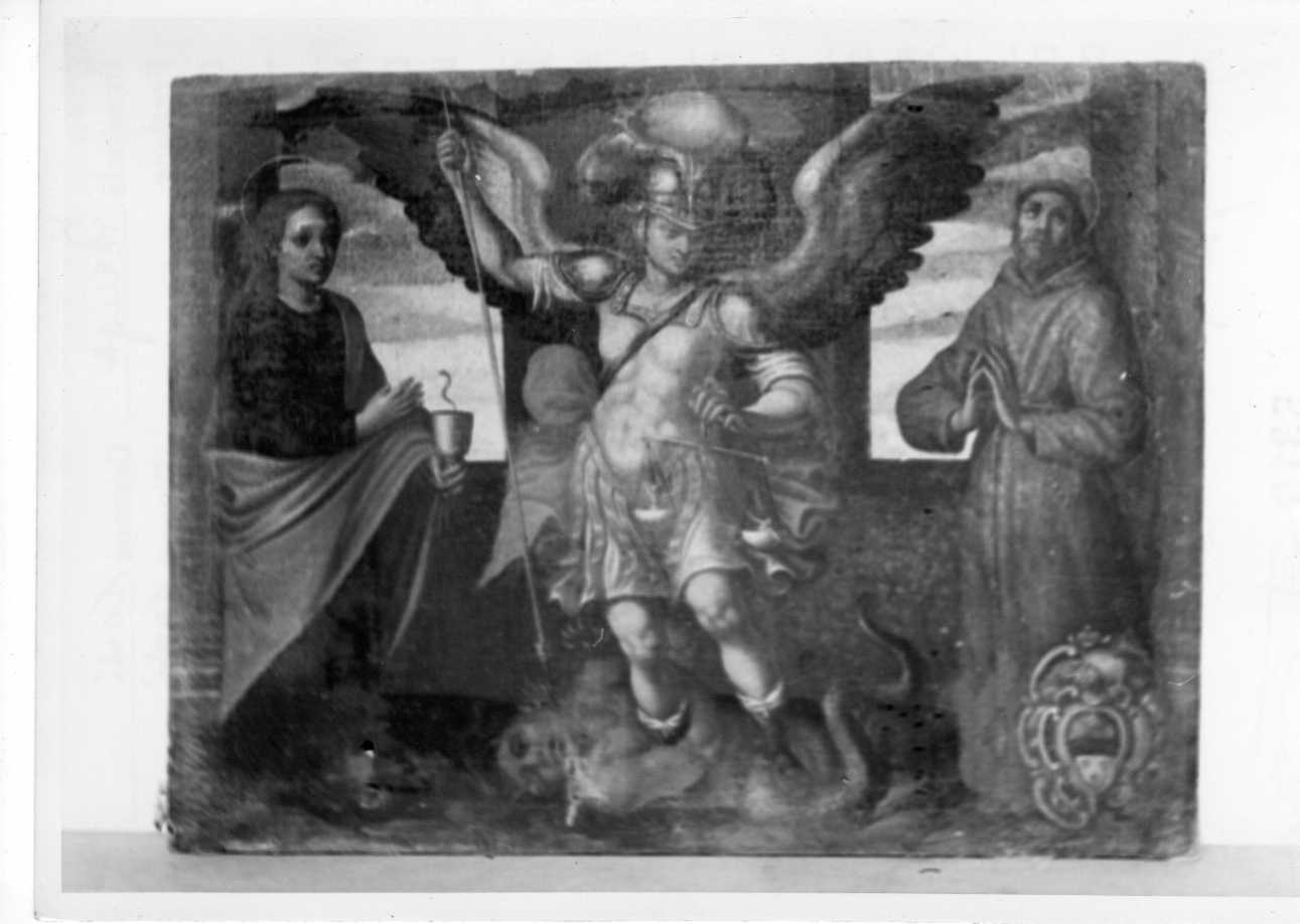 Santi (dipinto, opera isolata) - ambito Italia centrale (sec. XVII)