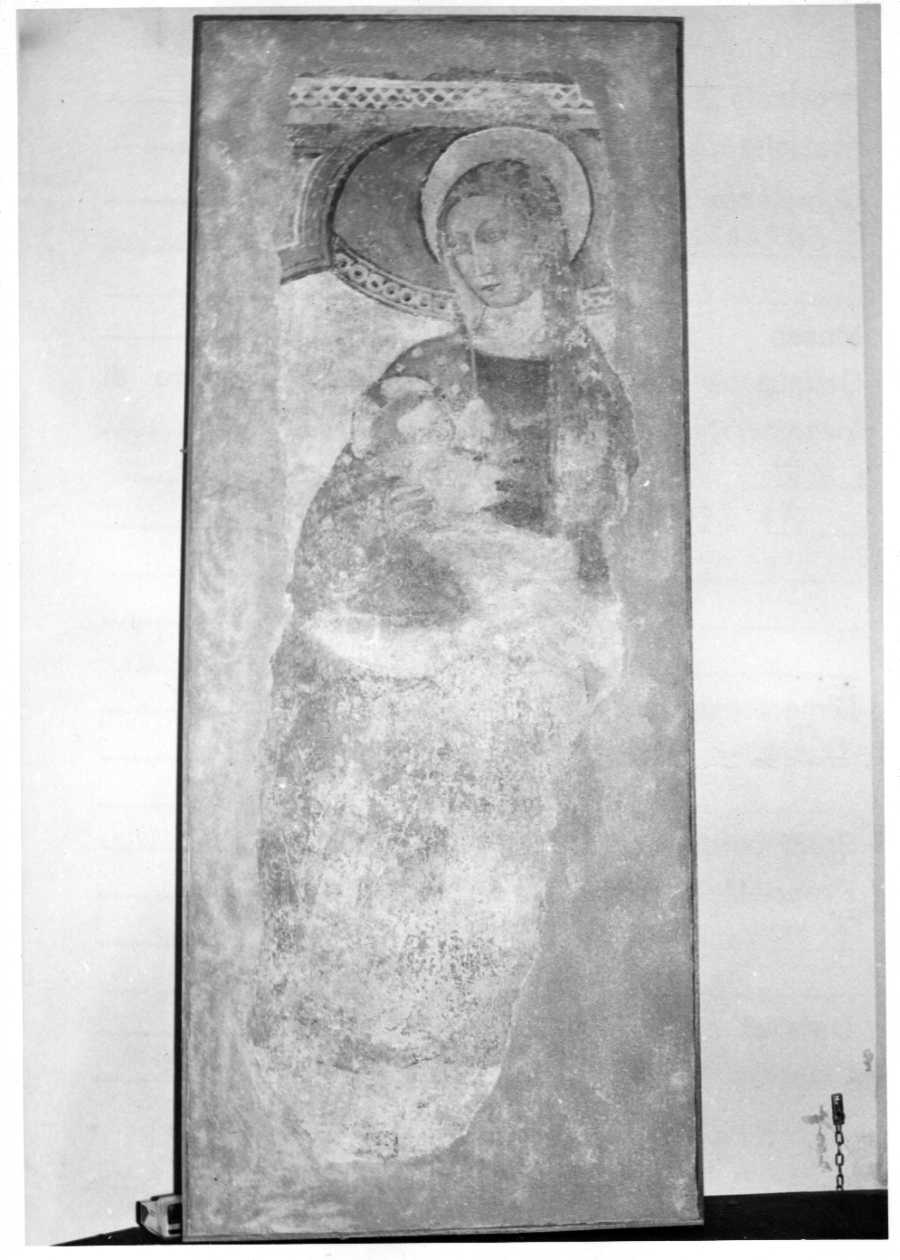 Madonna con Bambino (dipinto, opera isolata) - ambito Italia centrale (sec. XV)