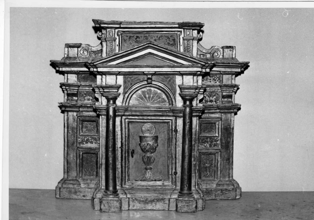 tabernacolo, opera isolata - bottega Italia centrale (sec. XVIII)