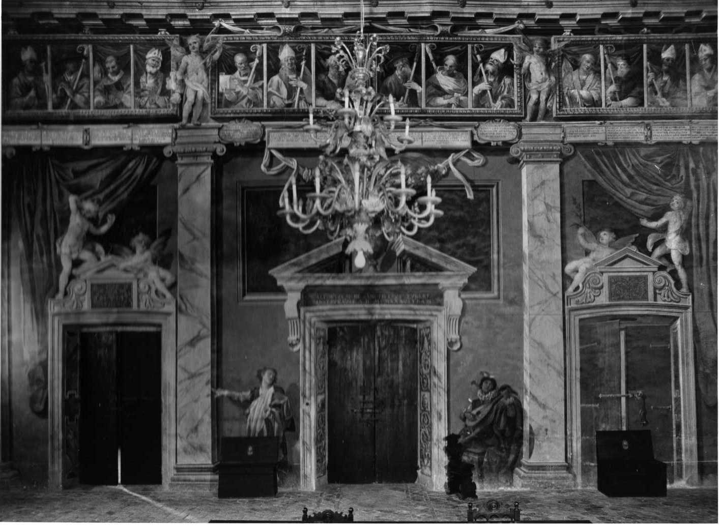 architettura illusionistica (dipinto, ciclo) di Fenzoni Ferraù (sec. XVI)