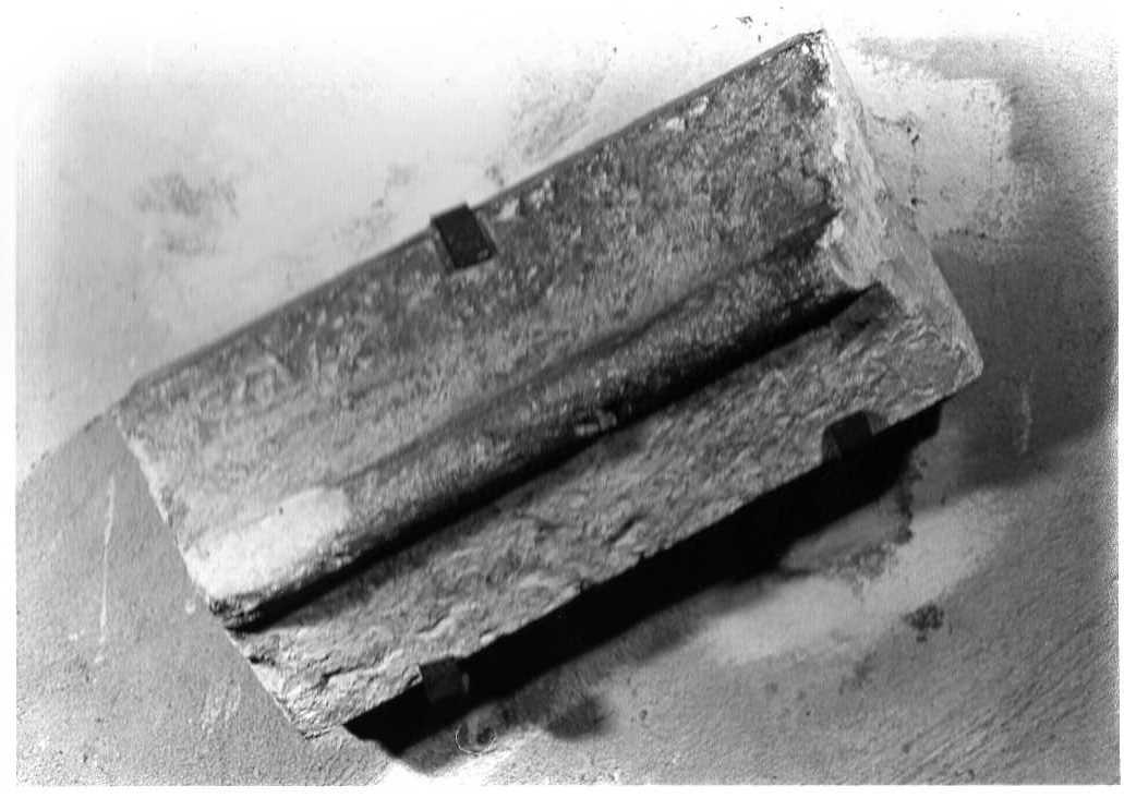 decorazione plastica, frammento - bottega Italia centrale (secc. I/ XV)