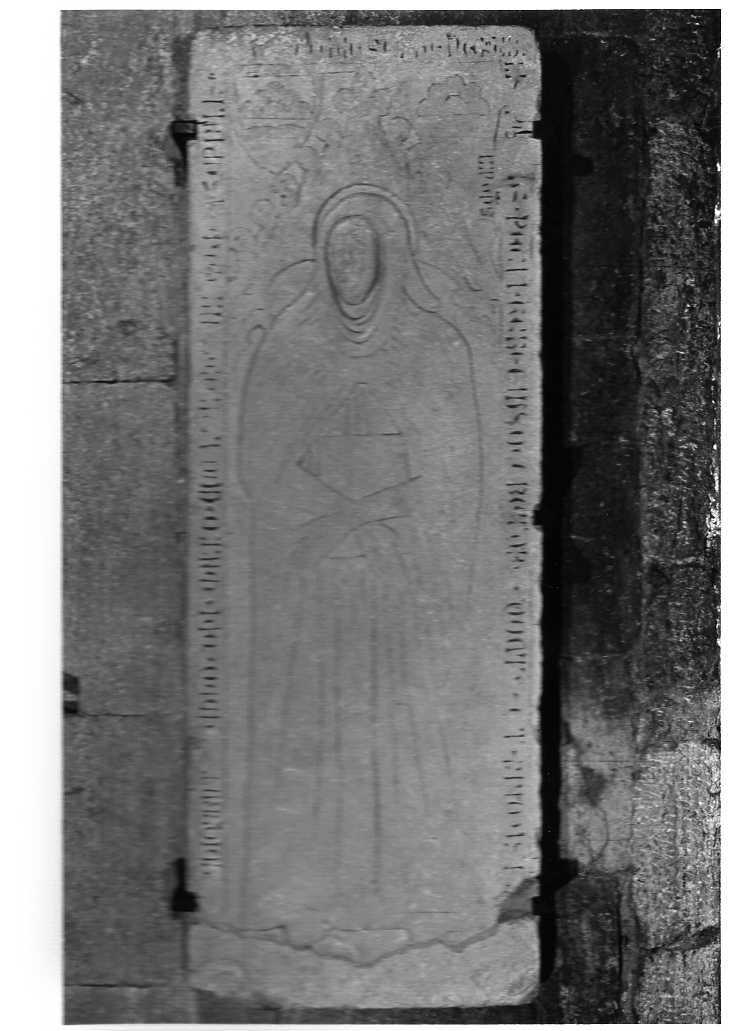 lapide tombale, opera isolata - bottega Italia centrale (sec. XIV)