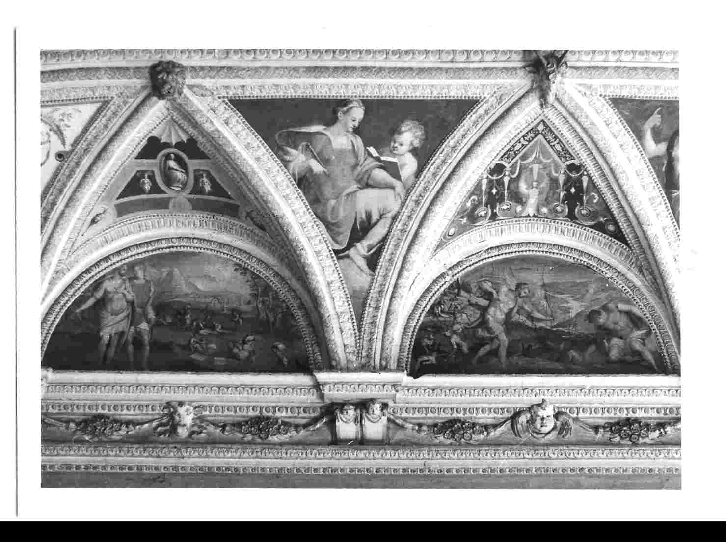 scene di vita (dipinto, serie) - ambito Italia centrale (metà sec. XVI)