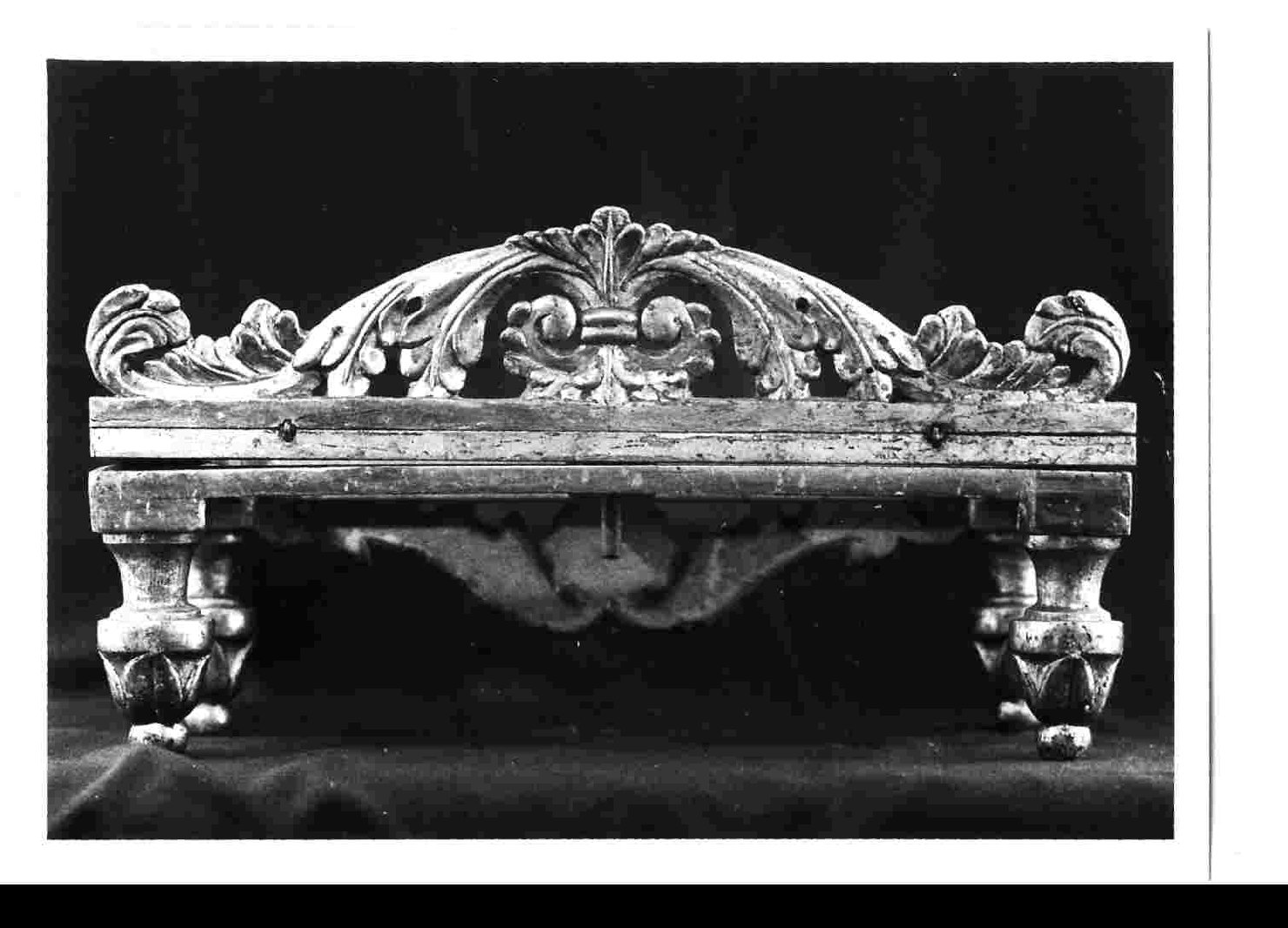 leggio d'altare, opera isolata - bottega umbra (sec. XVIII)