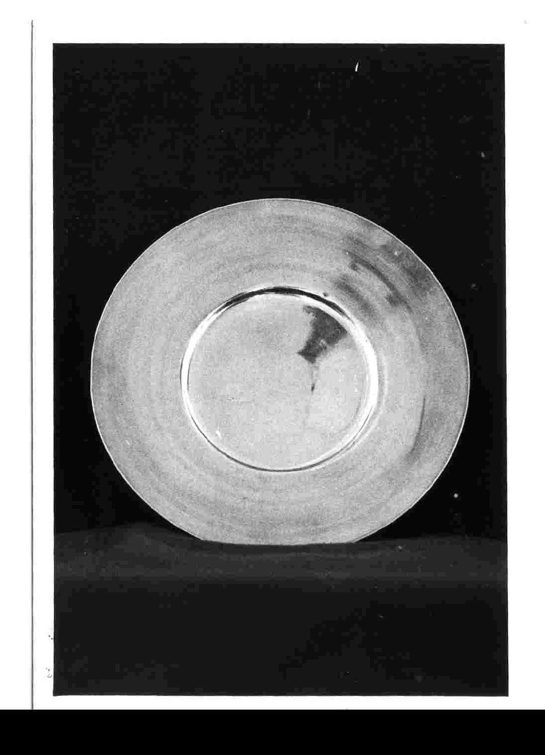 patena, elemento d'insieme - bottega umbra (sec. XVIII)