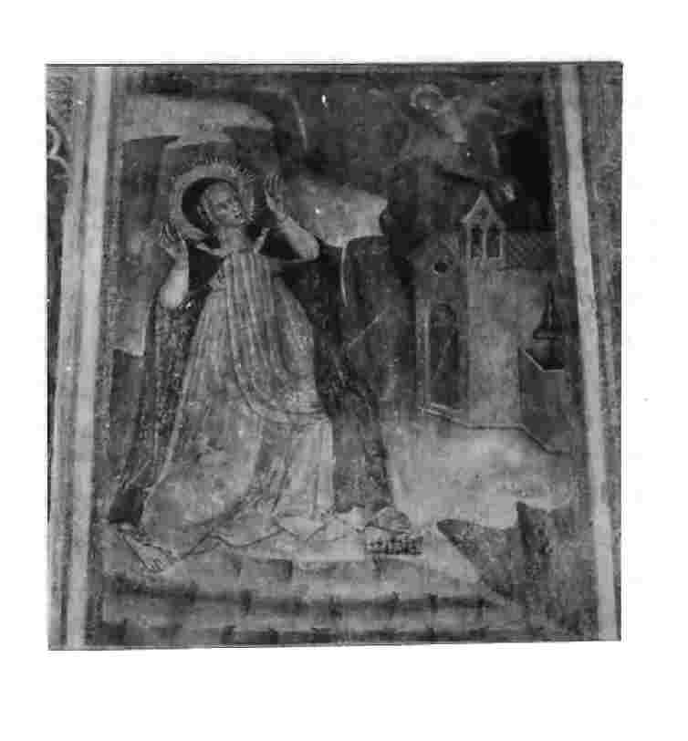 Beata Margherita d'Ungheria riceve le stimmate (dipinto, opera isolata) - ambito umbro (primo quarto sec. XV)