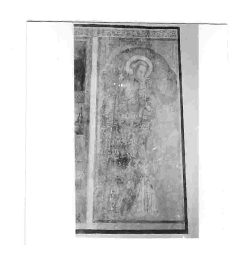 S. Pietro martire (dipinto, elemento d'insieme) - ambito umbro (primo quarto sec. XV)