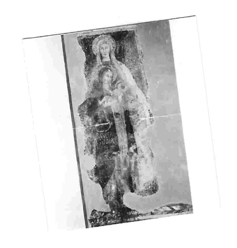 S. Anna, Madonna con Bambino (dipinto, elemento d'insieme) - ambito umbro (sec. XV)