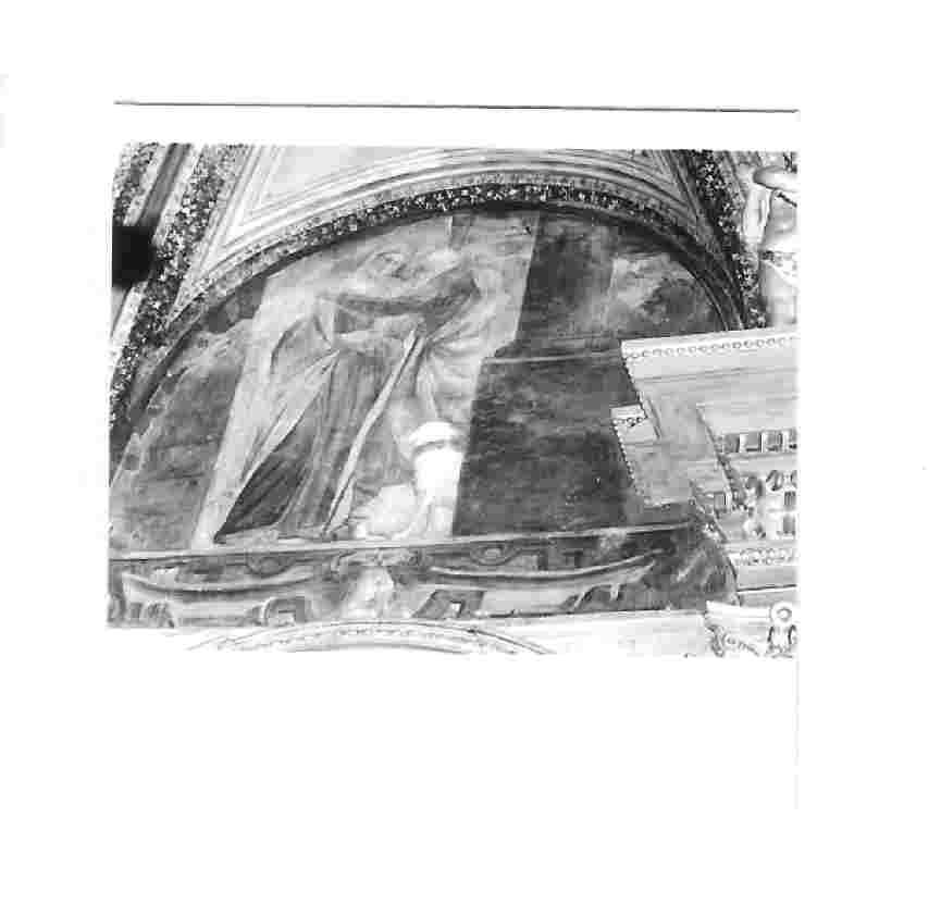 Incontro di Sant' Anna e San Gioacchino alla Porta Aurea (dipinto, complesso decorativo) di Gagliardi Bernardino (sec. XVII)