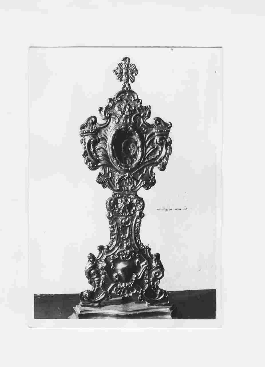 reliquiario, opera isolata - bottega Italia centrale (sec. XVIII)