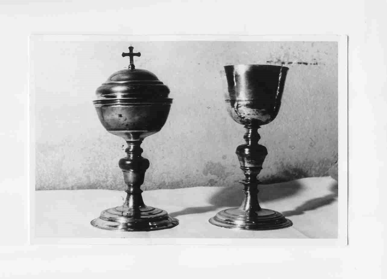 calice, opera isolata - bottega Italia centrale (sec. XVII)