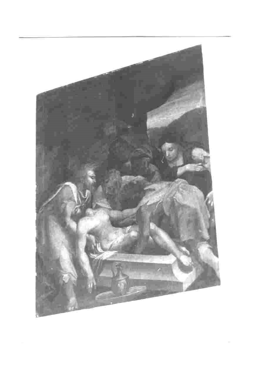 deposizione di Cristo nel sepolcro (dipinto, opera isolata) - ambito umbro (sec. XVII)
