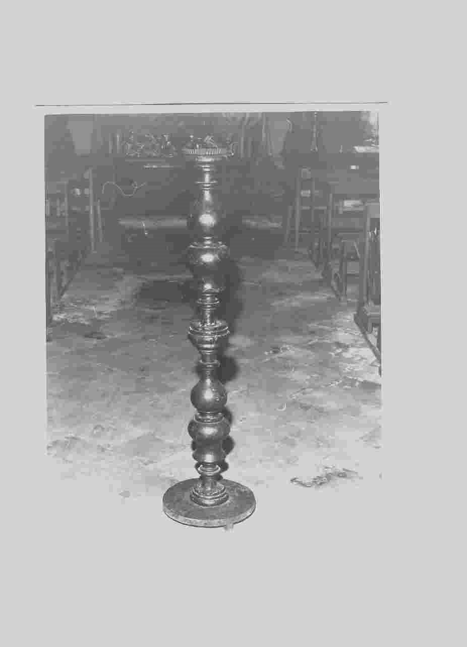 candeliere, insieme - bottega Italia centrale (sec. XVII)