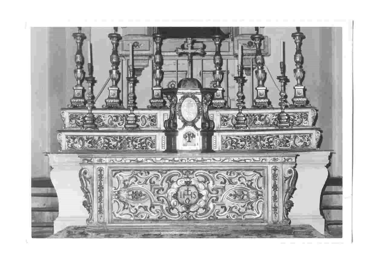tabernacolo, elemento d'insieme - bottega Italia centrale (sec. XVII)