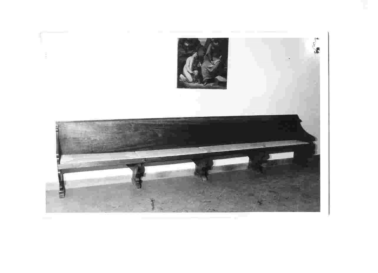 panca, opera isolata - bottega umbra (sec. XVII)