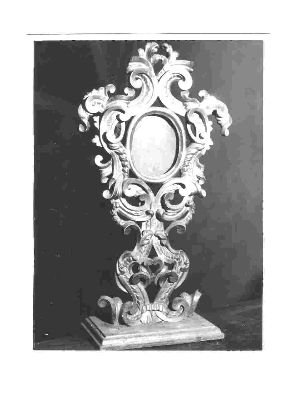 reliquiario, opera isolata - bottega Italia centrale (sec. XVIII)