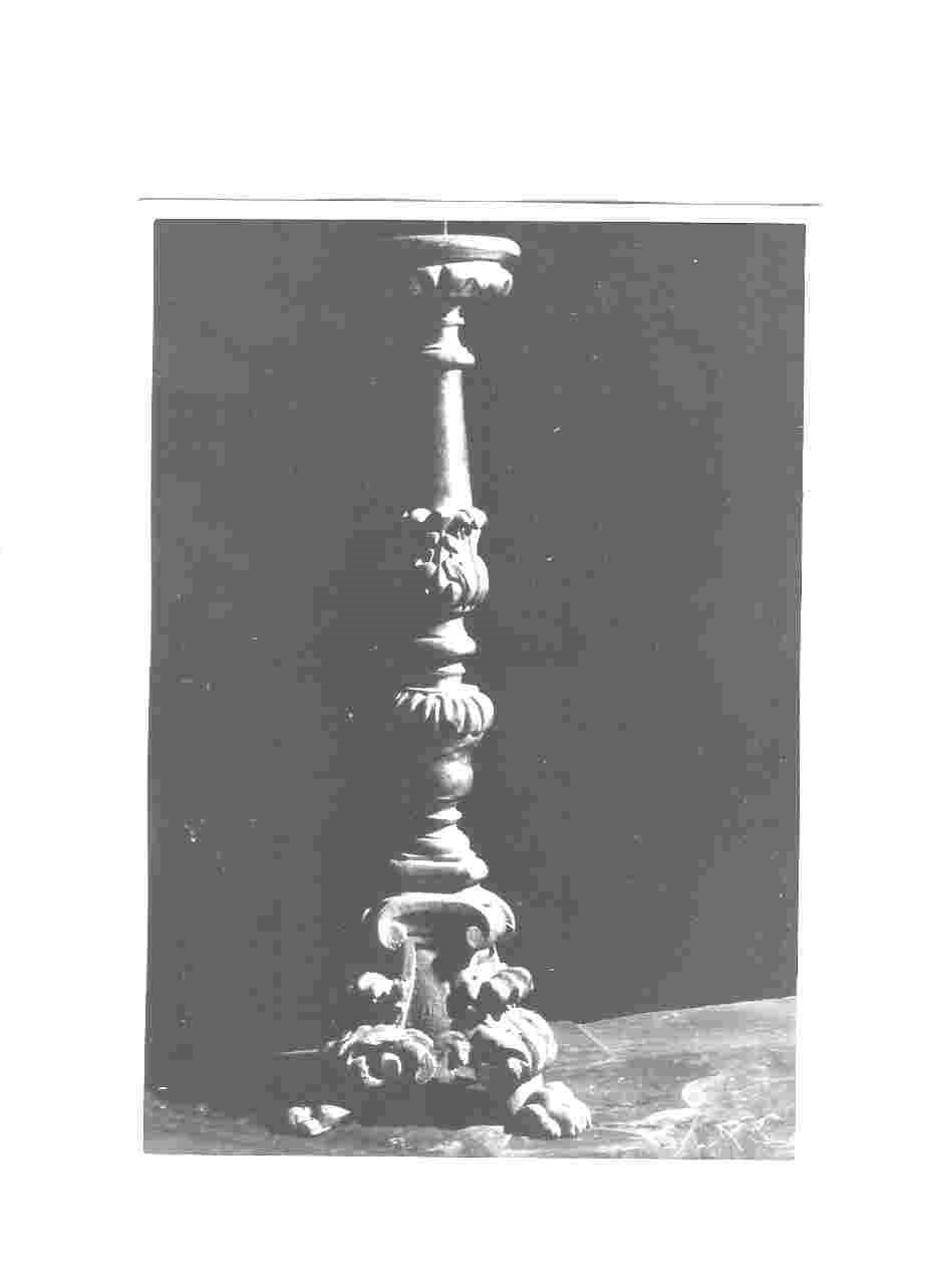 candeliere, serie - bottega Italia centrale (sec. XVII)