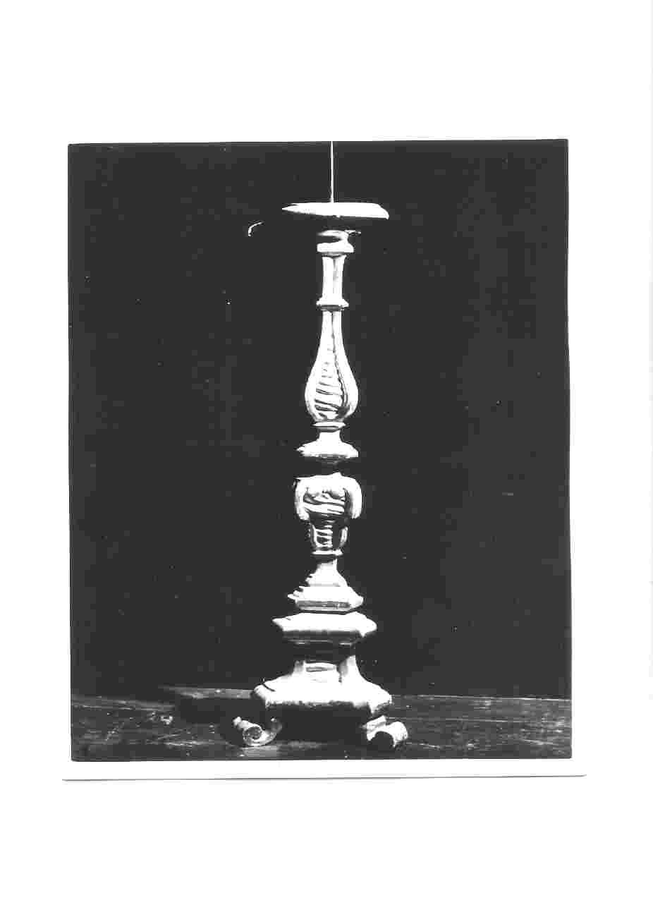 candeliere, serie - bottega Italia centrale (sec. XVIII)