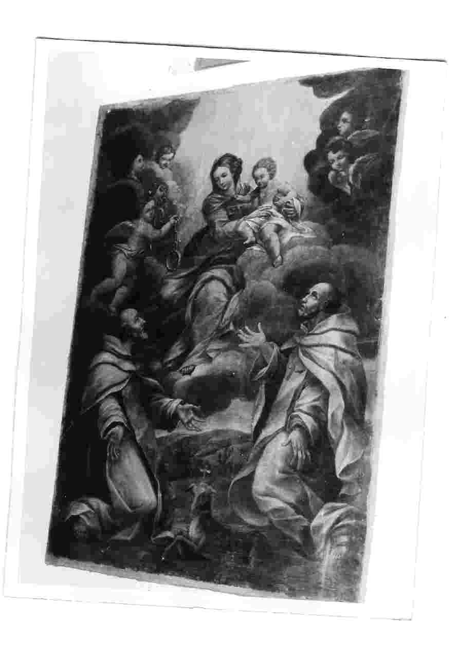 Madonna con Bambino e Santi (dipinto, opera isolata) - ambito Italia centrale (fine sec. XVII)