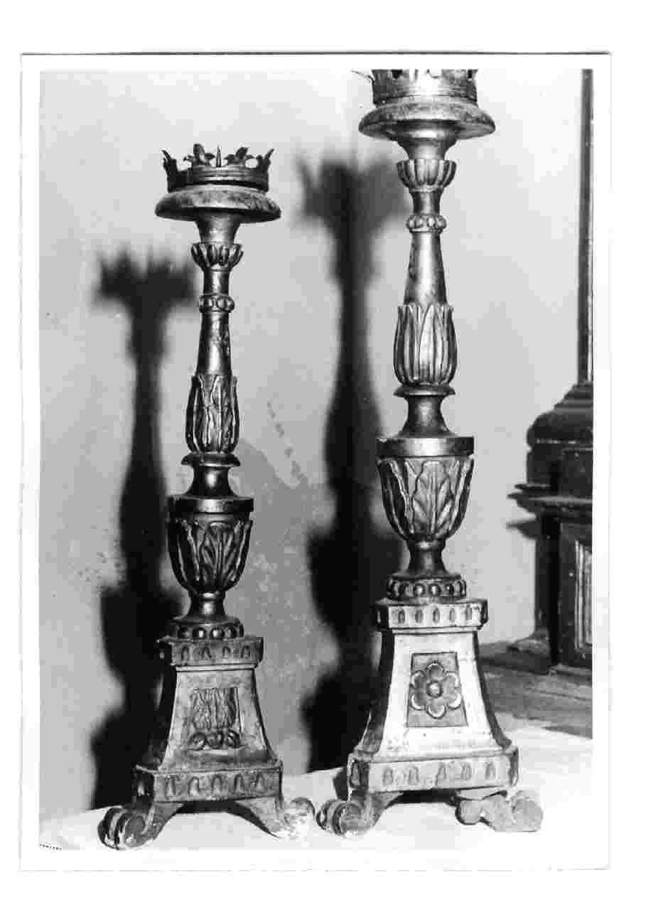 candeliere, insieme - bottega Italia centrale (sec. XVIII)