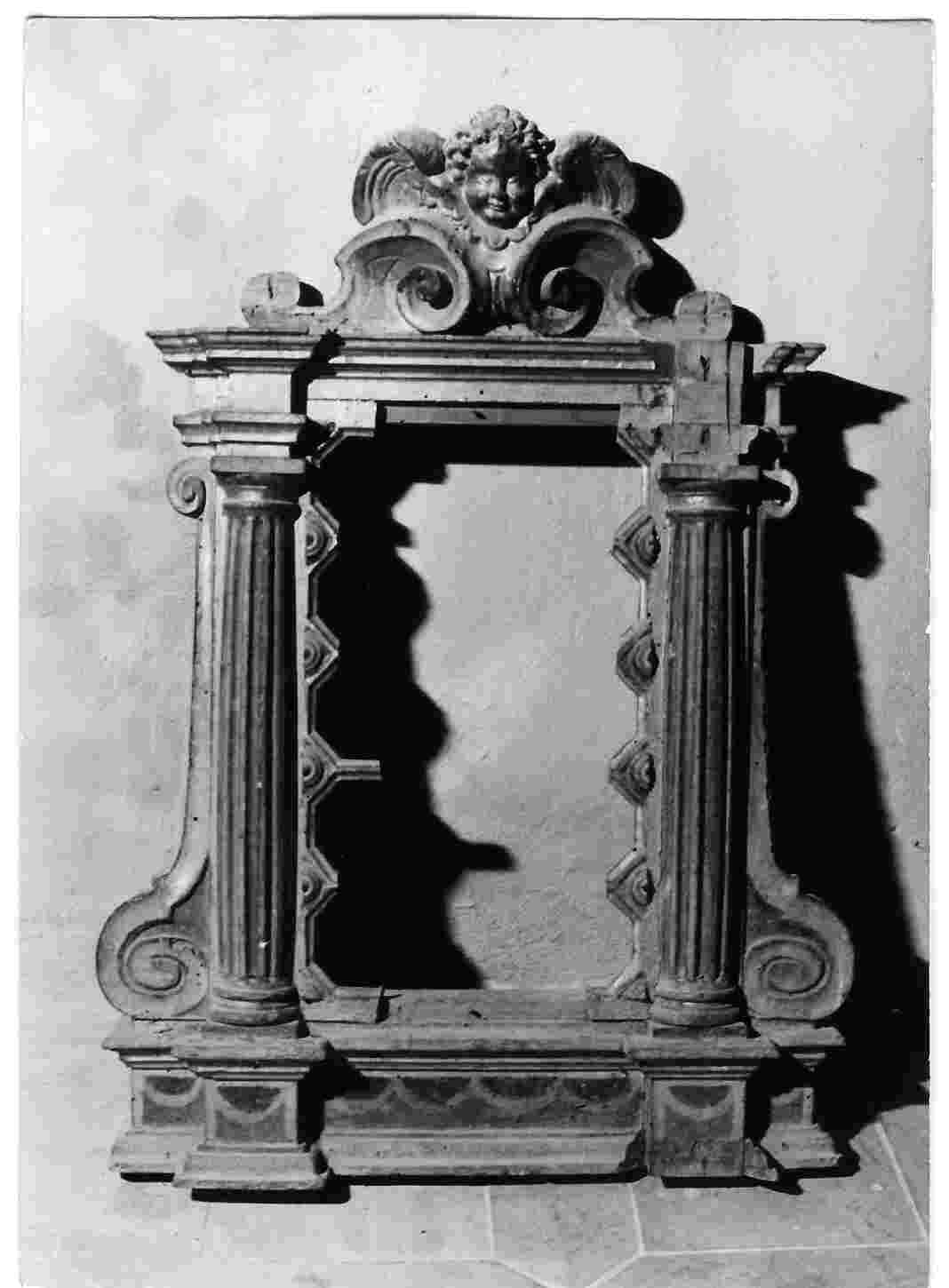 cornice, opera isolata - bottega italiana (sec. XVII)