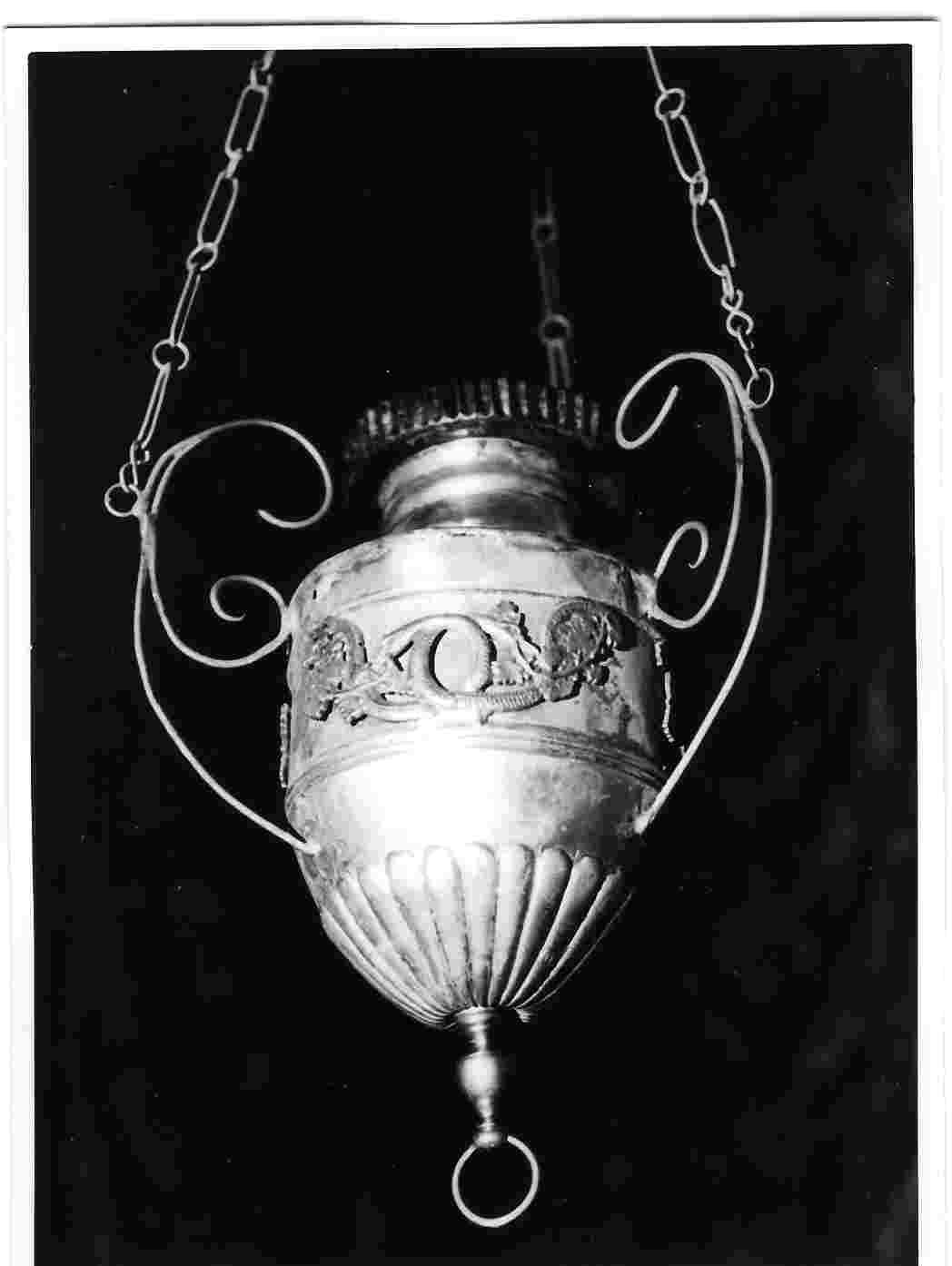 lampada, serie - bottega Italia centrale (sec. XVIII)