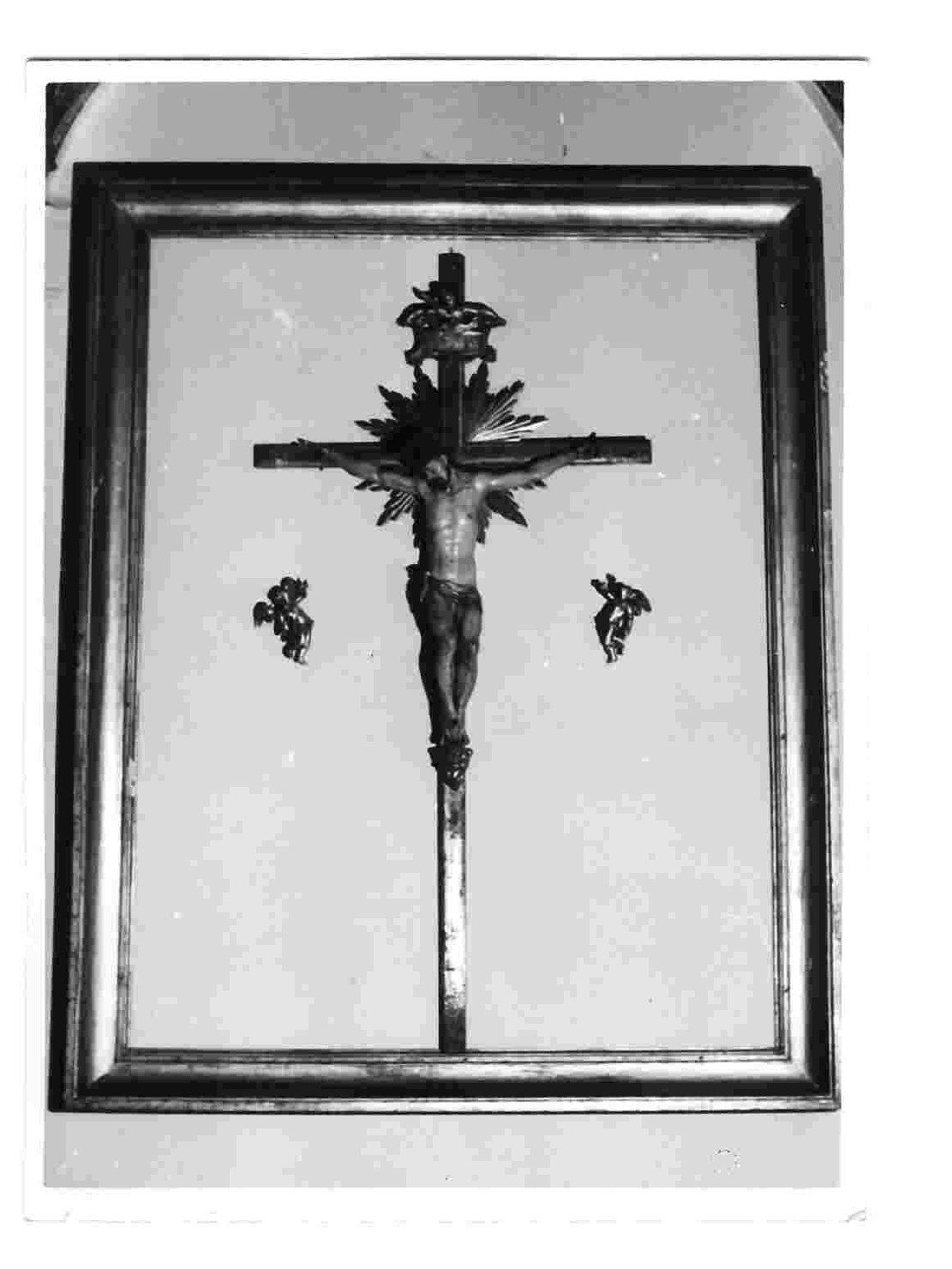 Cristo crocifisso (crocifisso, elemento d'insieme) - bottega Italia centrale (sec. XVIII)